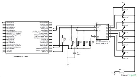 Raspberry Pi 74HC595 Shift Register Tutorial