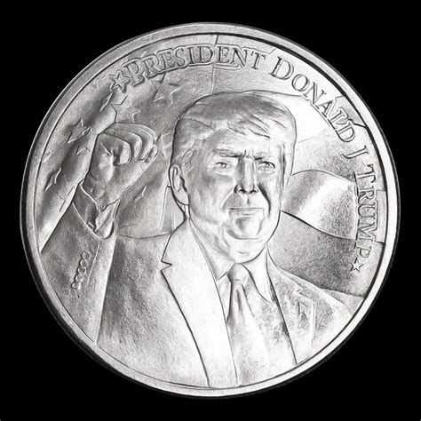 Sold Price: 2020 Donald Trump Silver Round 1 oz #1AC84762 - October 1 ...