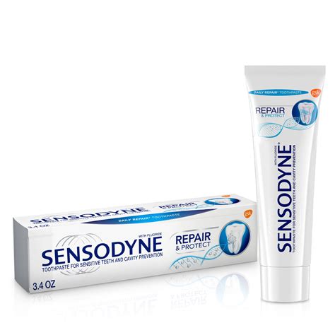 Sensodyne Repair and Protect Fluoride Toothpaste for Sensitive Teeth, 3.4 Oz – Walmart Inventory ...