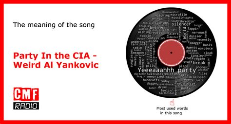 The story and meaning of the song 'Party In the CIA - Weird Al Yankovic