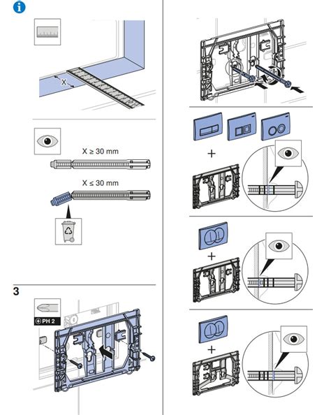 GEBERIT Smyle Square Wall Hung Toilet Instruction Manual