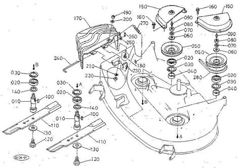 Kubota Rc72 Mower Deck Parts Diagram Kubota L2550 Mower Deck