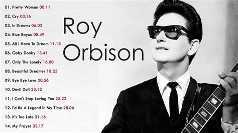 The Very Best Of Roy Orbison Album ( Full Album ) - YouTube | Roy ...