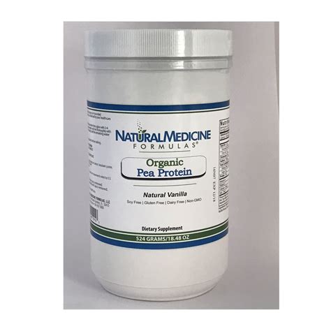 Organic Pea Protein - Natural Medicine Formulas