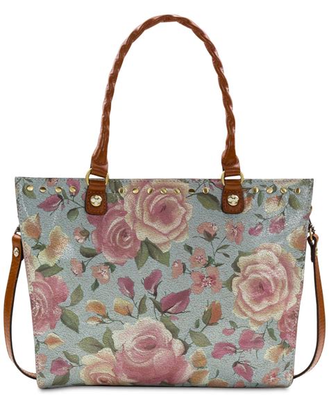 Patricia Nash Zancona Crackled Rose Garden Tote - Lyst