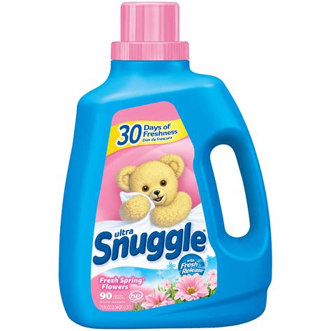 Snuggle Liquid Fabric Softener, Fresh Spring Flowers, 75 Ounce, 90 Loads - Walmart.com - Walmart.com