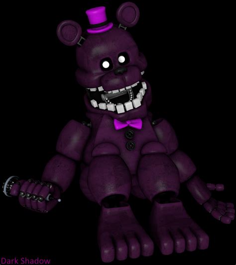 Shadow Fredbear by Fazbearmations on DeviantArt