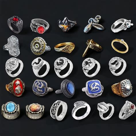 Dark Souls Rings / Dark Souls 3 Collectible Rings for Cosplay / Video Game Christmas Gift for ...