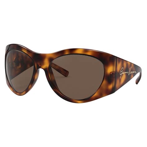 Versace - Sunglasses GV Signature Round - Havana - Sunglasses - Versace ...