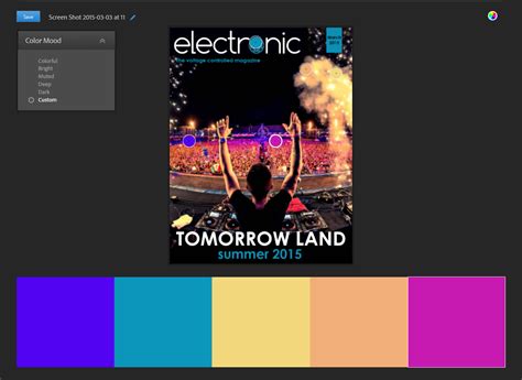 Magazine Cover Color Palette | Magazine cover, Color, Screen shot