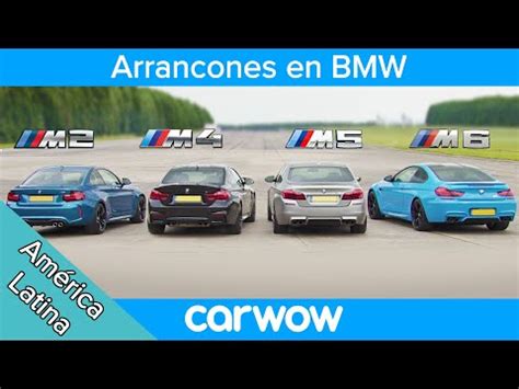 Video: BMW M5 vs M4 vs M2 vs M6 - ARRANCONES Y CARRERA ROLLING - BMW ...