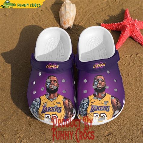 Los Angeles Lakers Lebron James Crocs Shoes - Discover Comfort And ...