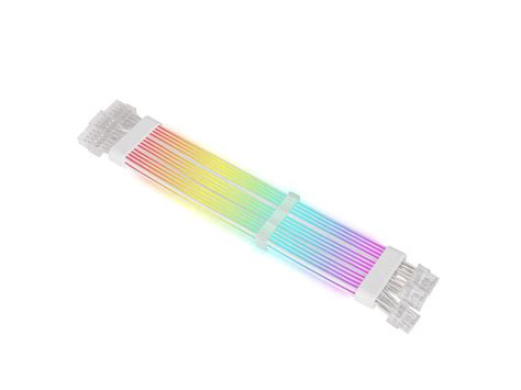 SAMA 3*8PIN Addressable RGB Power Extension Cable Double Side Lighting Mode for PCIE GPU ATX ...