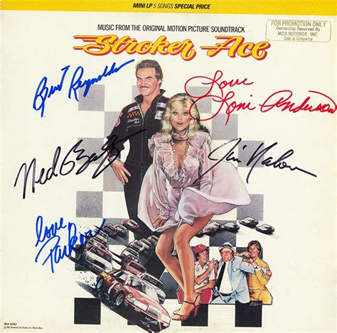 Stroker Ace Cast Signed Movie Soundtrack Album – Artist signed ...