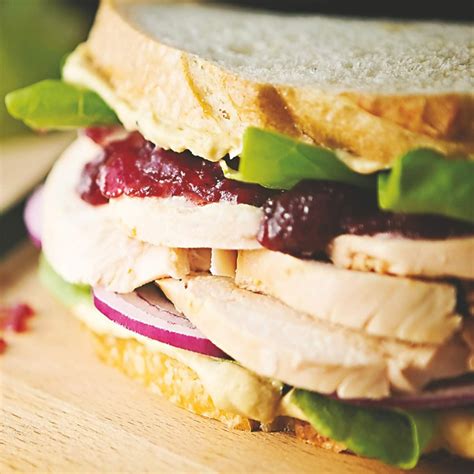 Turkey Cranberry Sandwiches Recipe (Dairy-Free, optionally Gluten-Free)