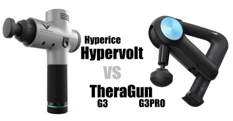 Hyperice Hypervolt vs TheraGun G3 - Which is better?