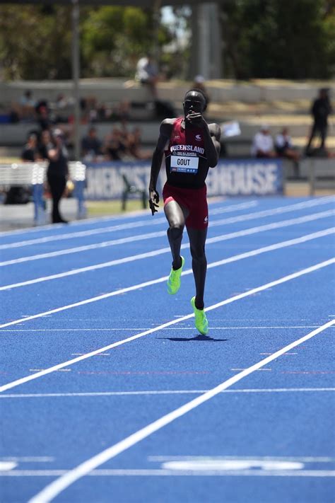 Queensland teen Gout Gout breaks Australian sprint record twice in one ...