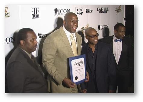 Earvin “Magic Johnson” Celebrates Buying The L.A. Dodgers at RnB Live ...