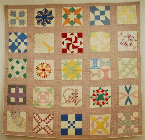 Quilts-Vintage and Antique: Ruby McKim 1930 Patchwork Sampler Quilt