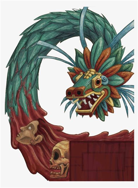 Quetzalcoatl Serpiente Emplumada - Free Transparent PNG Download ... | Aztec art, Mexican ...