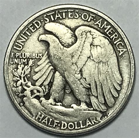 1934-D Walking Liberty Silver Half Dollar - Denver Minted | Property Room