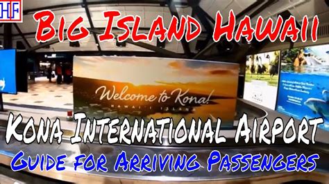 Big Island, Hawaii - Kona International Airport (KOA) - HipFig Travel ...