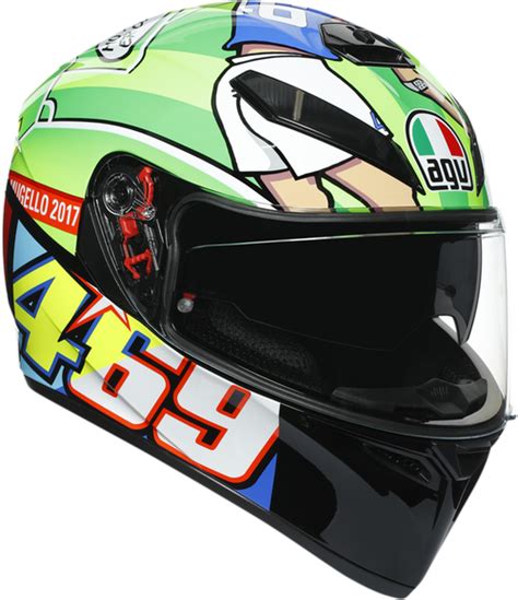 Discover the Rossi Legacy - AGV Valentino Rossi Replica Helmets | MC ...