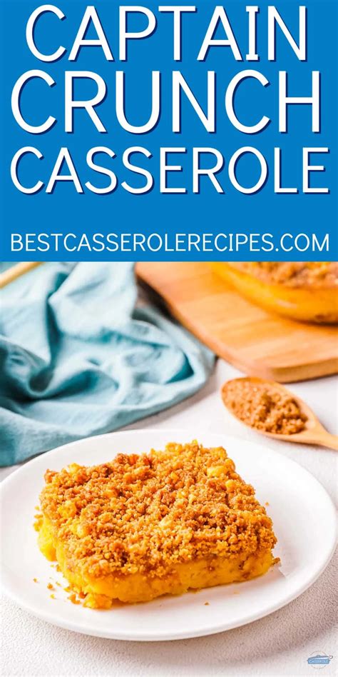 Captain Crunch Casserole Recipe - Best Casserole Recipes