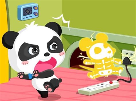 Baby Panda Home Safety | Jugar juegos HTML5