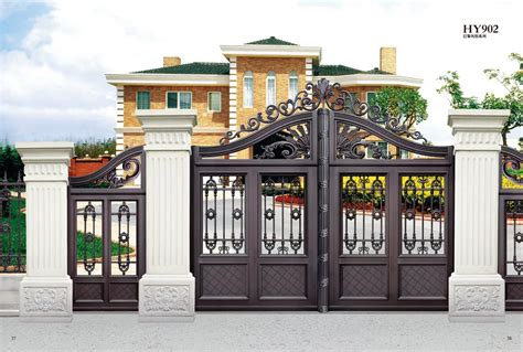 Hy-902 Unique Exterior House Gate Designs - Buy Gate Designs,House Gate Designs,Exterior Gate ...