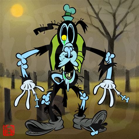 Zombie Goofy by boopmania on DeviantArt