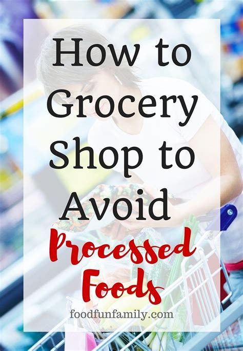 How to Grocery Shop to Avoid Processed Foods | Avoid processed foods ...