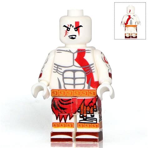 Ghost Of Sparta Kratos Lego Minifigure Toys