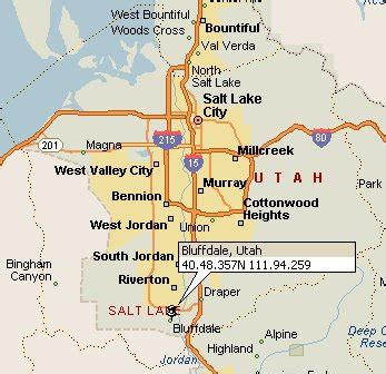 Bluffdale, Utah Map 2