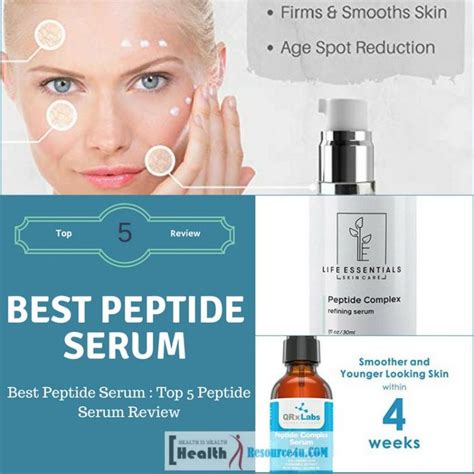 Best Peptide Serum : Top 5 Peptide Serum Review | Peptide serum, Skin ...