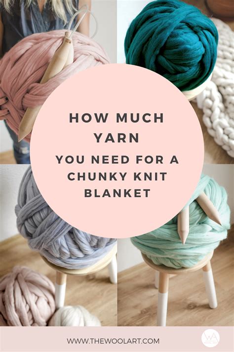 How much yarn do you need for chunky blanket – Artofit