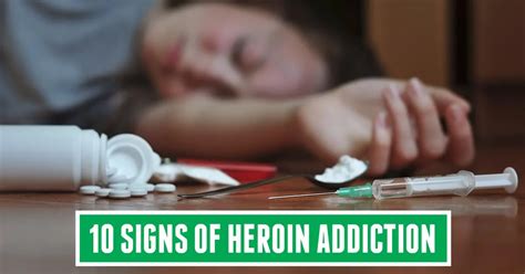 10 Signs of Heroin Addiction - Rock Recovery Center