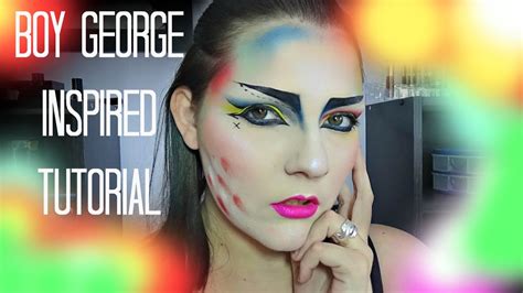 Boy George Inspired Makeup Tutorial - YouTube