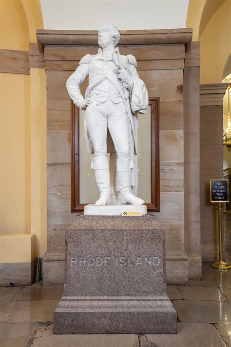 Nathanael Greene Statue, U.S. Capitol for Rhode Island | AOC