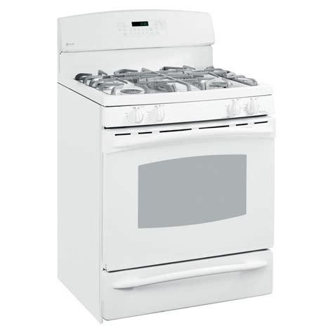 GE Profile 30-Inch 4-Burner Freestanding Gas Range (Color: White) at ...