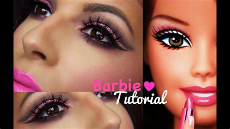 Barbie Makeup Tutorial | Halloween 2014 - YouTube