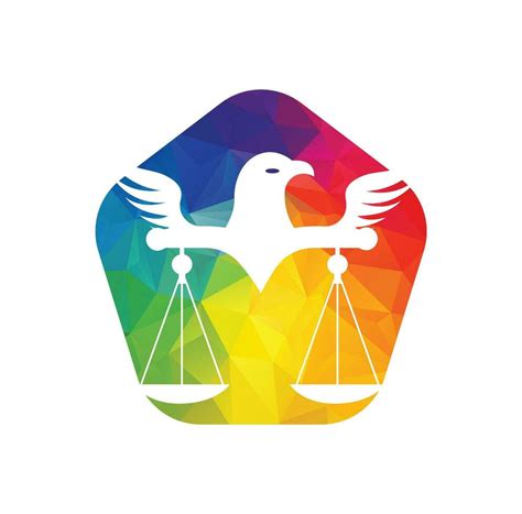 Law justice logo design template. 25513526 Vector Art at Vecteezy