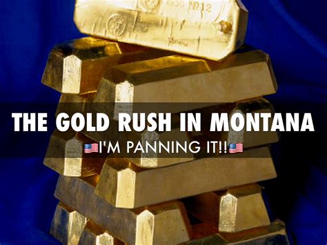 Gold Rush In Montana by Brenna Kerins