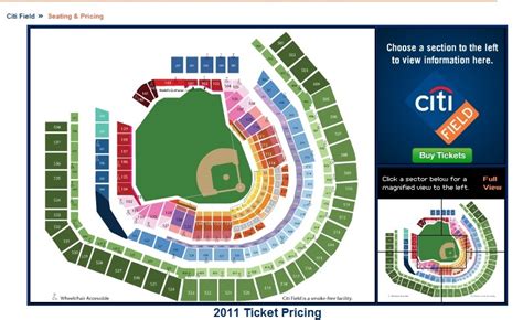 The new 2012 Citi Field seating chart - The Mets Police