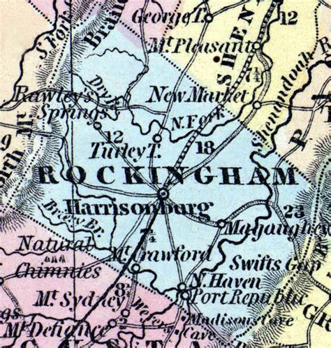 Rockingham County, Virginia, 1857 | House Divided