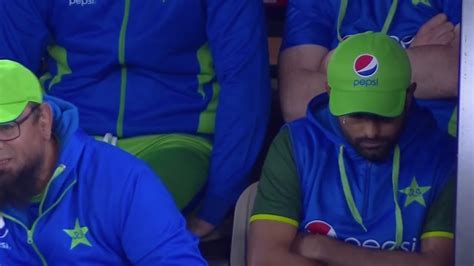 Sad Babar Azam Crying after lost against Zimbabwe | Pak vs Zim T20 world Cup - YouTube