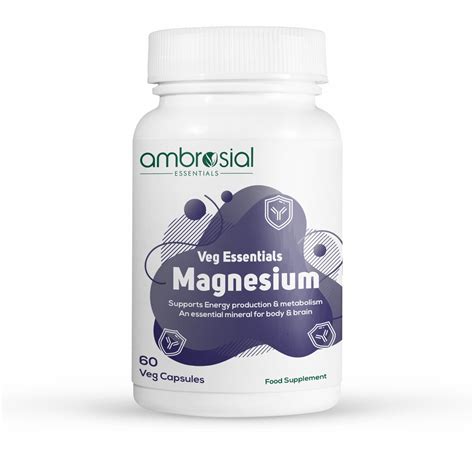 Buy Best Magnesium Supplement for Muscles & Nerves- Ambrosial