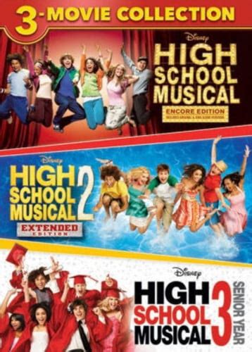 High School Musical: 3-Movie Collection (DVD) - Walmart.com