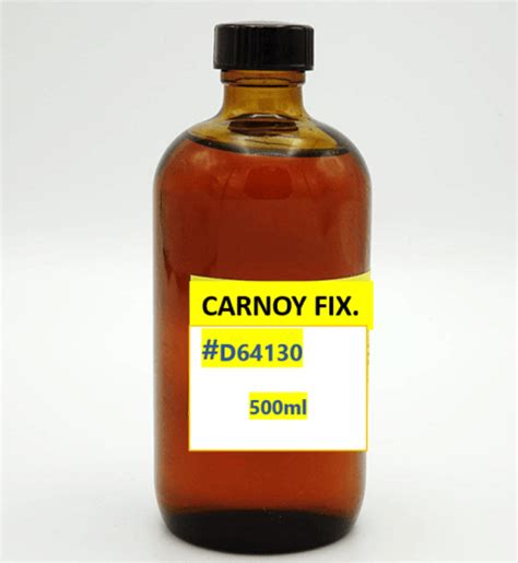 Carnoy's Fluid, solution, fixative - Delta Microscopies