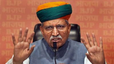 Meghwal: Centre commences amendment in colonial-era laws to modernise ...